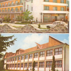 CPI (B6685) CARTE POSTALA - PRUNDUL BARGAULUI. HOTEL HENIU, LICEUL INDUSTRIAL