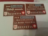 Elvetia 1942 serie MH rezistenta 16 euro, Nestampilat