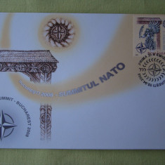 FDC ROMANIA - Summitul NATO - nr. lista 1798