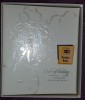 Album Foto Nunta Cartonat Our Wedding 29x25 cm Hallmark SUA, 24 File Hartie+8 Folii Plastic, Alb