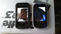 Alcatel OT 708 One Touch MINI si Samsung GT C3300K Star Mini pentru PIESE foto