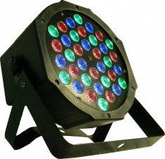 Aparat de lumini disco PAR LED 36 led - Microfon Afisaj DMX Efecte club Strobo foto