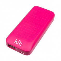 Incarcator portabil universal Kit Essential Pink 4000 mAh, PWRE4PI foto