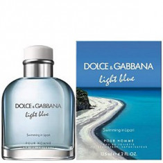 Dolce&amp;amp;Gabbana Light Blue Swimming in Lipari EDT 125 ml pentru barbati foto