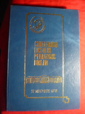 Monografia Liceului Pedagogic Barlad 1970 de M,D.Mita si St.Cucos foto