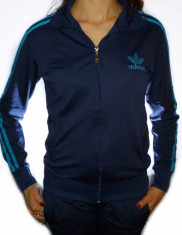 Trening Adidas dama - trening bleumarin - trening slim fit - CALITATE GARANTATA foto