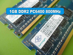 Memorie RAM PC DDR2 1GB PC6400 800MHz Nanya foto