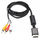 Cablu AV Audio Video (RCA) pt consola Sony Playstation 2 3 PS1 PS2 PS3, Cabluri
