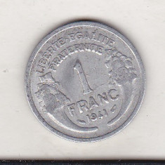 bnk mnd Franta 1 franc 1941