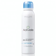 Deodorant spray antiperspirant 24h Activelle Cotton Dry (Oriflame) foto