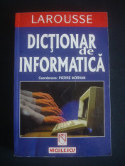 LAROUSSE - DICTIONAR DE INFORMATICA foto