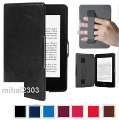 Husa Kindle Paperwhite Noua | cu MANER , Magnet | Snap-in,W/S|+6254carti foto