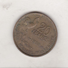 bnk mnd franta 20 franci 1953 vf