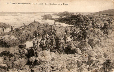 WW1 OFITERI SI SOLDATI ARMATA FRANCEZA MAROC AFRICA foto