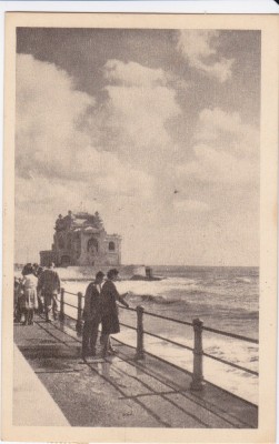 CARTE POSTALA CONSTANTA STAMPILA SPECIALA CIRCULATA 1956 foto