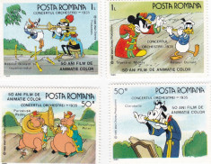 LP 1153 desene animate Walt Disney II serie scurta, MNH foto