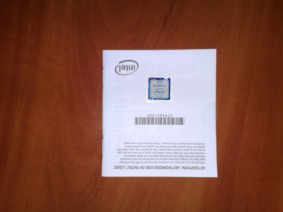 Sticker Autocolant intel I5 foto