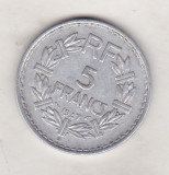 Bnk mnd Franta 5 franci 1947 B, Europa