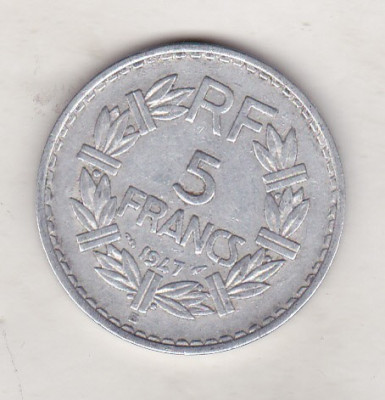 bnk mnd Franta 5 franci 1947 B foto