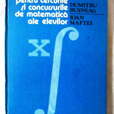 "TEME PENTRU CERCURILE SI CONCURSURILE DE MATEMATICA ALE ELEVILOR", 1983