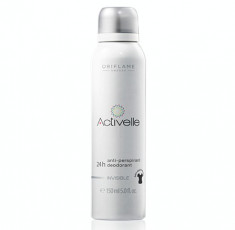 Deodorant spray antiperspirant 24h Activelle Invisible (Oriflame) foto