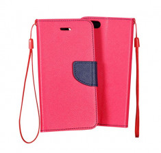 Husa HUAWEI Ascend G8 Flip Case Inchidere Magnetica Pink foto