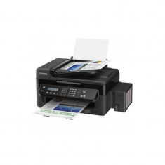 Multifunctionala Epson L550, Format A4, 33 ppm mono, 5760 x 1440 DPI, Sistem integrat de cartuse, Retea, ADF foto