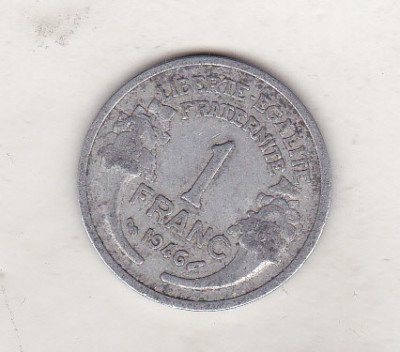 bnk mnd Franta 1 franc 1946 foto