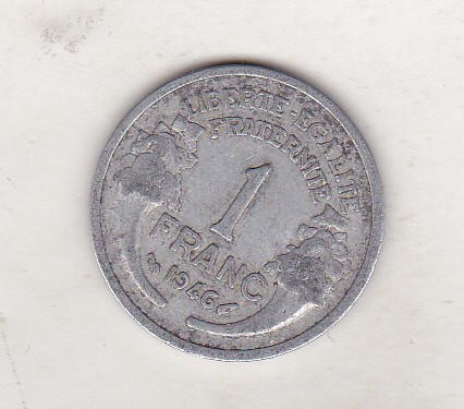 bnk mnd Franta 1 franc 1946