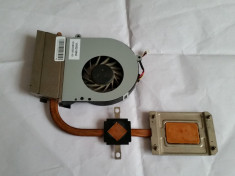 COOLER VENTILATOR HEATSINK LAPTOP TOSHIBA SATELLITE C650 C650D C655 ORIGINAL foto