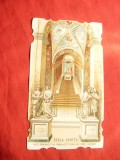 Ilustrata- Litografie - Scala Sancta - pt. uz religios , inc.sec.XX, Necirculata, Printata