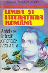 Limba si literatura romana - Antologie de texte comentate - Clasa a foto