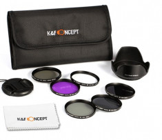Kent Faith - Kit filtre 58mm UV CPL FLD ND2 ND4 ND8 foto