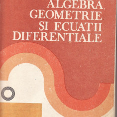 Matematica-Probleme de algebra,geometrie,ecuatii dierentiale-Udriste, Radu-1981