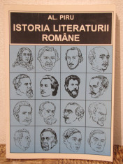 ISTORIA LITERATURII ROMANE -AL .PIRU foto