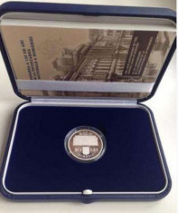 Moneda de Argint 31,13 grame -puritate &amp;#039;999 Aniversare 130 ani BNR foto