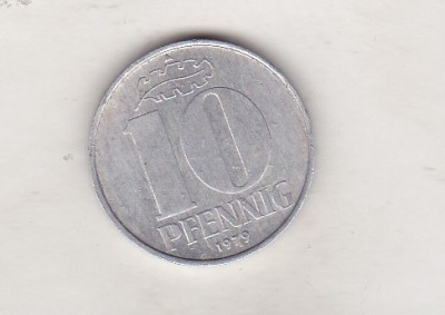 bnk mnd Germania RDG 10 pfennig 1979 foto