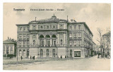 217 - TIMISOARA, Theatre, Romania - old postcard - unused, Necirculata, Printata