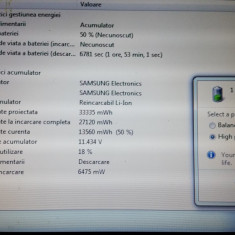 BATERIE SAMSUNG NP N230 18% UZURA 82% VIATA AUTONOMIE PESTE 2 ORE