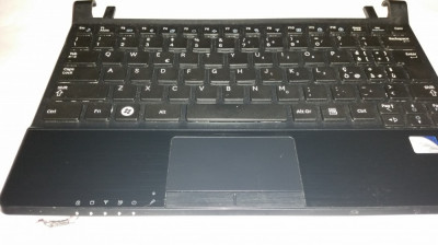 TASTATURA PALMREST SAMSUNG NP N230 ORIGINALE PERFECT FUNCTIONALE DIFUZOARE BONUS foto