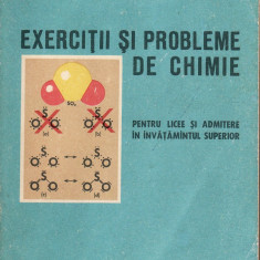 Chimie-Probleme de chimie pentru admitere - Aurica Sova -1978