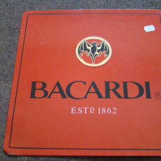 BACARDI,tabla vopsita, reclama de colectie