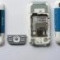 Carcasa Nokia 5200 (+ mijloc) Albastru / Alb Original