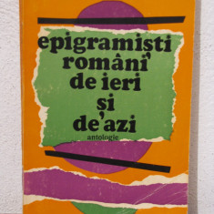 EPIGRAMISTI ROMANI DE IERI ȘI DE AZI - N. CREVEDIA