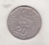 Bnk mnd Portugalia 20 escudos 1987, Europa