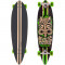 Longboard Mindless Longboards Tribal Rogue II black/green 38&amp;quot;/96cm