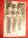 Ilustrata -Londra- Coldstream Guards ,circulat 1910, Circulata, Printata