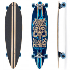 Longboard Mindless Longboards Tribal Rogue II blue/blue 38&amp;amp;quot;/96cm foto