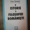 O ISTORIE A FILOSOFIEI ROMANESTI de ION IANOSI , 1996