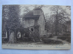 Carte postala semnata 17.12.1919 Versailles Parc du Petit Trianon foto